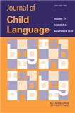 JOURNAL OF CHILD LANGUAGE