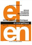 Revue Roumaine des Sciences Techniques-Serie Electrotechnique et Energetique