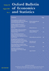 OXFORD BULLETIN OF ECONOMICS AND STATISTICS