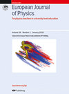 EUROPEAN JOURNAL OF PHYSICS