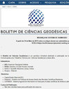 BOLETIM DE CIENCIAS GEODESICAS